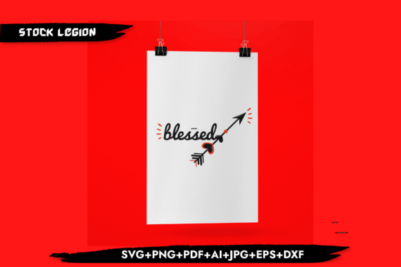 Blessed-Arrow SVG: A Versatile Design for Creative and DIY Projects