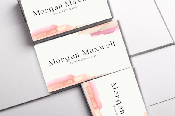 Blush and Cream Business Card Template: A Strategic Tool for Professional Branding