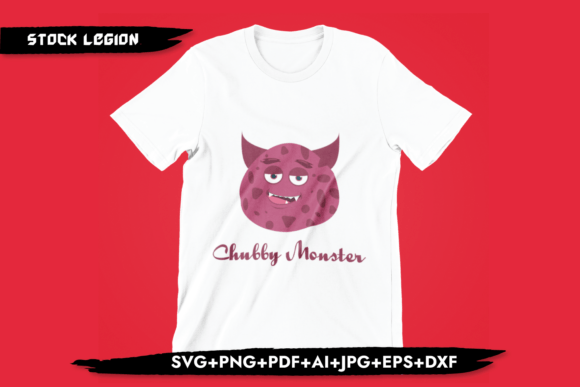 Chubby Monster SVG: A Versatile Design for All Your DIY Projects