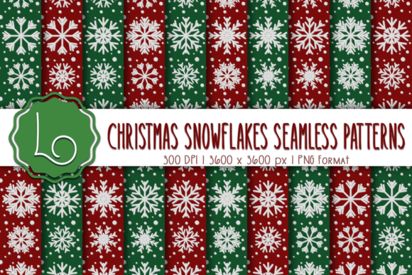 Exploring the Versatility of Christmas Snowflakes Seamless Patterns in Design Projects