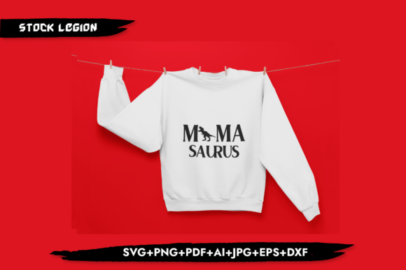 Mamasaurus -Dinosaur Svg: A Versatile Design for Creative DIY Projects