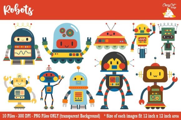 Robots Clip Art: A Versatile Digital Resource for Creative Projects