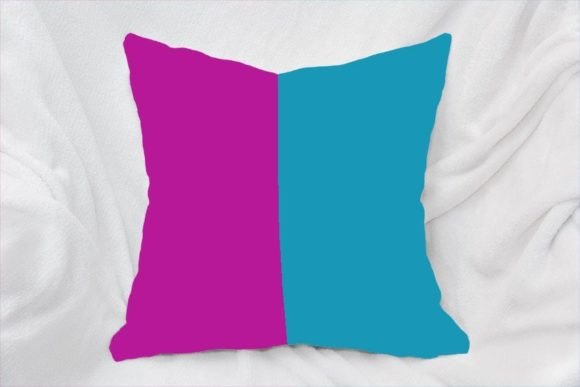 Square Two Tone Symmetrical Colorblock Design: A Modern Design Element for Creative Projects