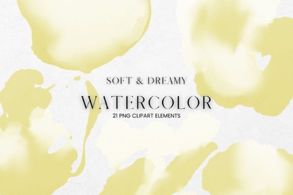 Yellow and White Watercolour Elegance